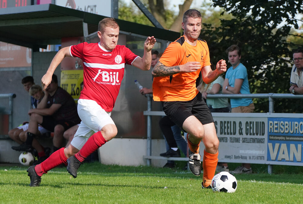 Snelle goal Tim Hoefnagel levert Chaam de eerste driepunter op