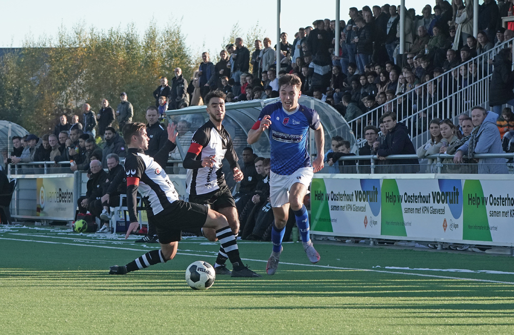 Oosterhout en WSC houden elkaar in evenwicht in Waalwijk