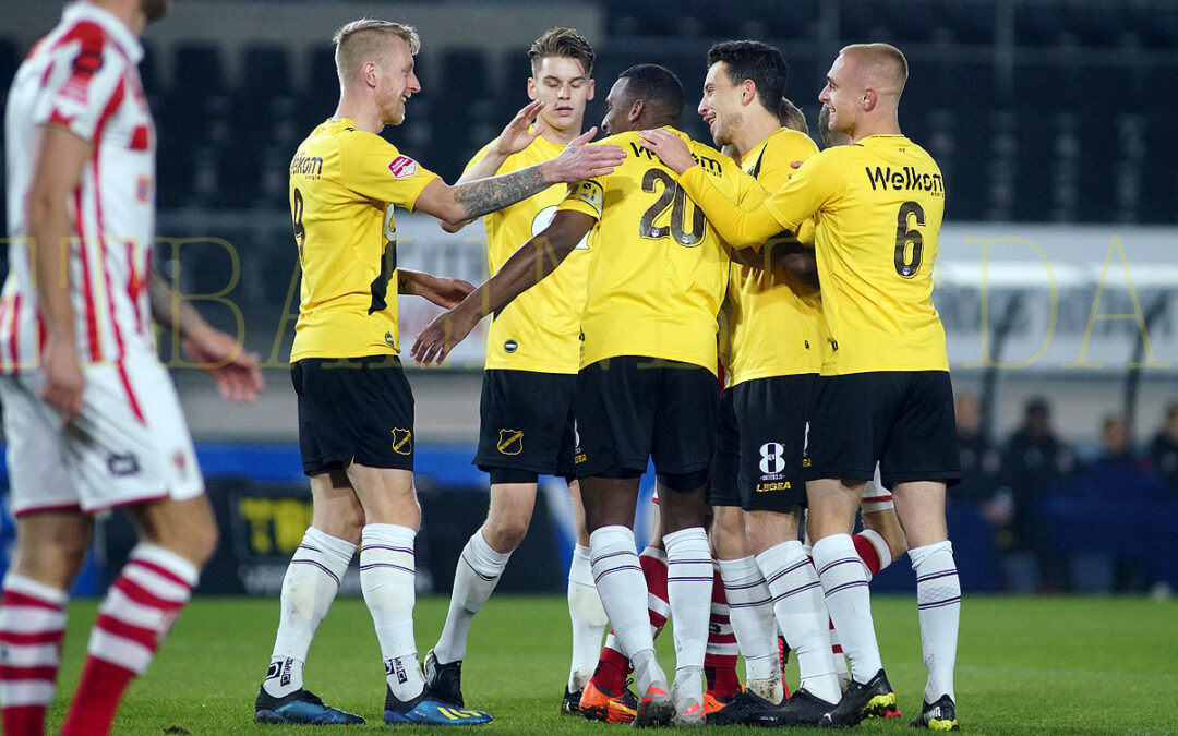 Danny Bakker kopt NAC Breda naar tweede zege op rij