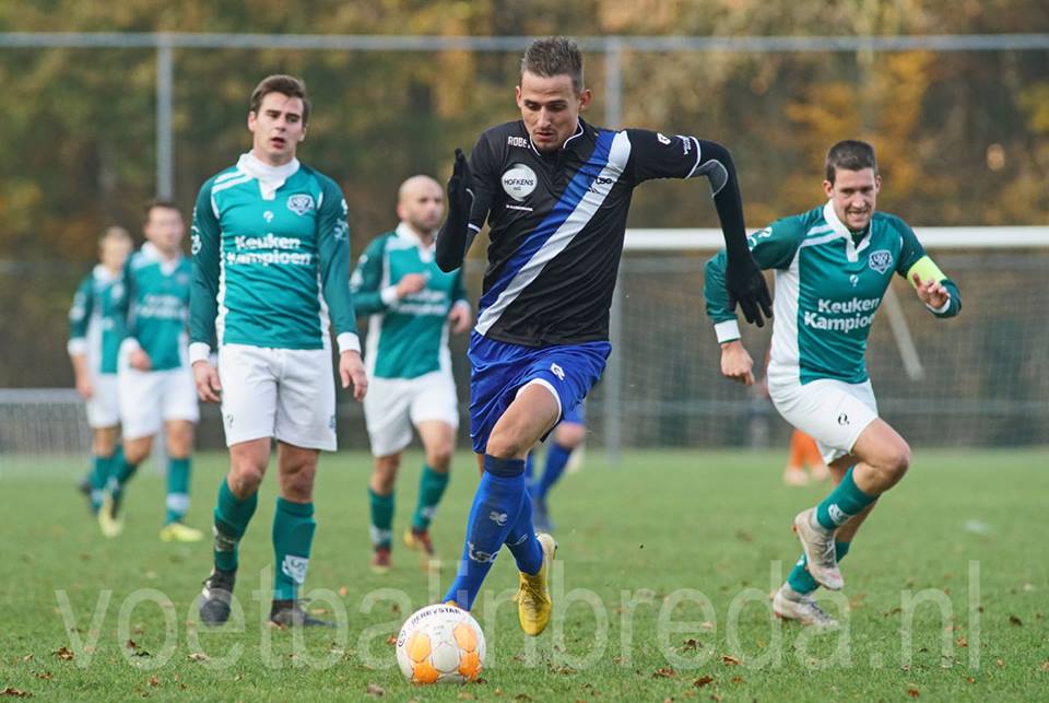 Goed UVV ’40 vecht zich knap terug, maar verliest wederom